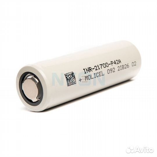 Аккумуляторы Molicel 21700 P42A 4200mAh 45A