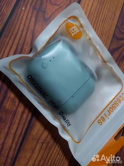 Беспроводные наушники i12TWS Голубые (новые)