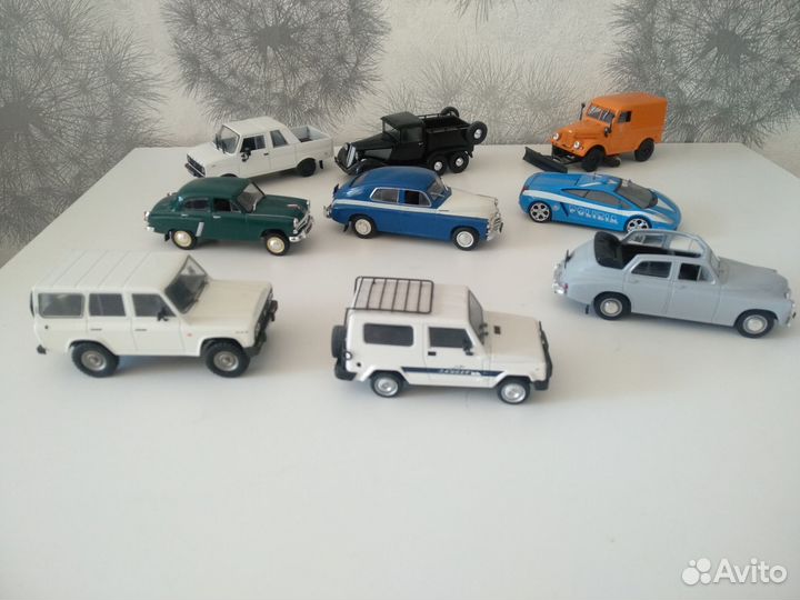 Модели автомобилей 1 43 СССР