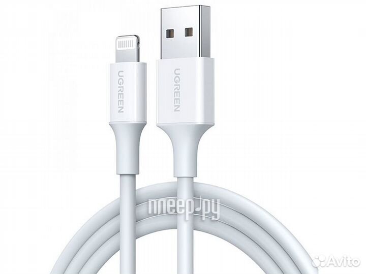 Ugreen US155 USB-A - Lightning 50cm White 80313