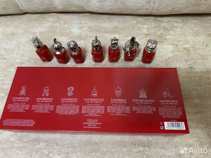 Christian louboutin парфюмерный набор