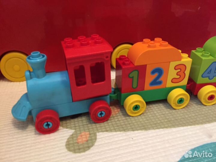 Lego duplo поезд лего дупло