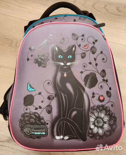 Рюкзак школьный для девочки бу