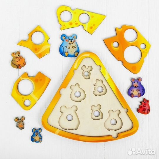 Головоломка Сыр и мышата