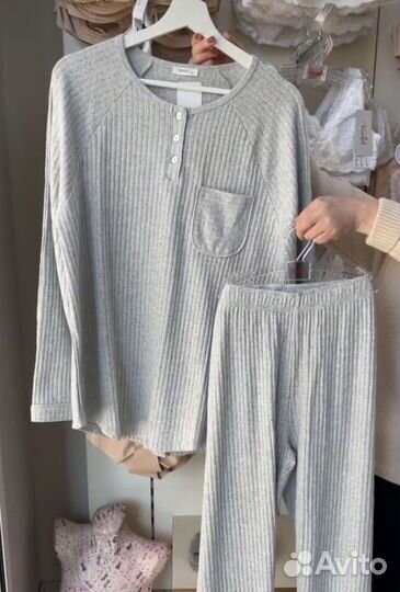 Теплый домашний костюм