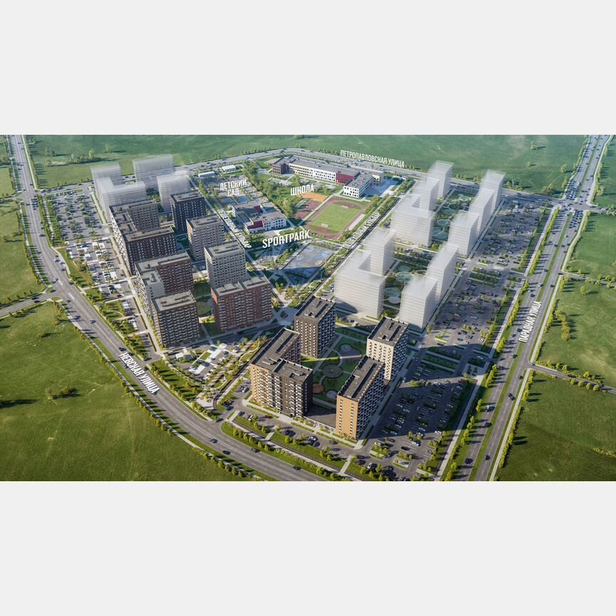 1-к. квартира, 38 м², 12/12 эт.