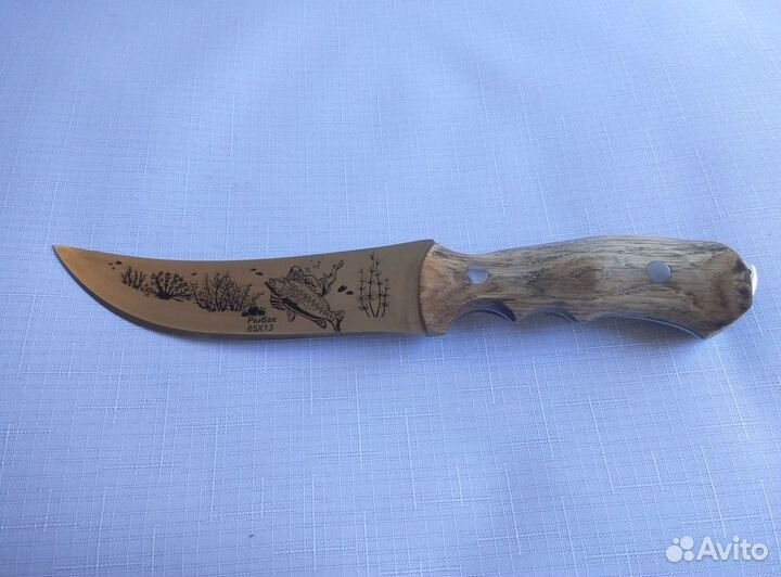 Нож кизляр Охота Рысь Медведь