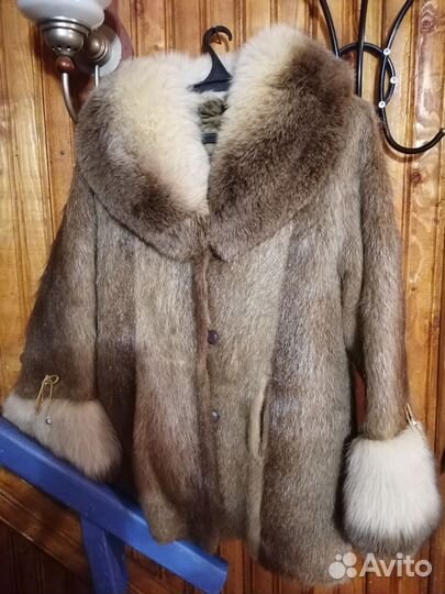Шуба женская натуральная 48 50