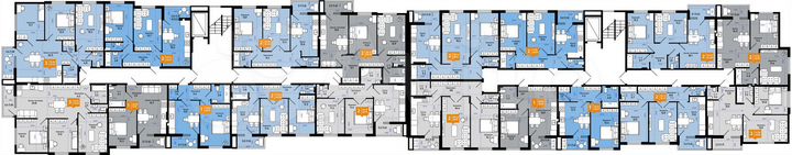 2-к. квартира, 58,3 м², 9/9 эт.