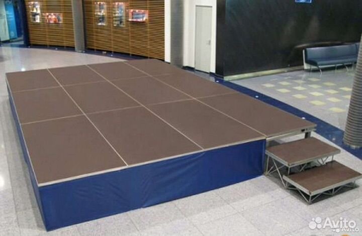 Аренда сцен, подиумов для мероприятий, выступлений