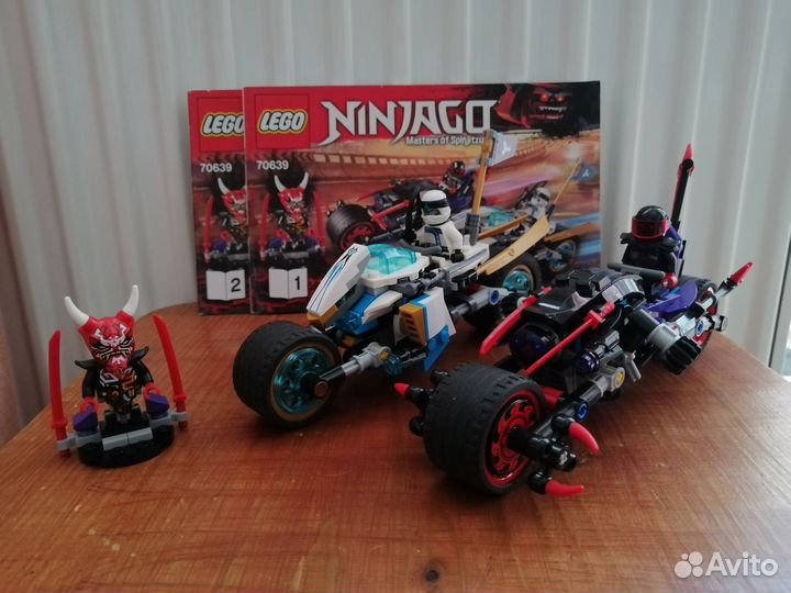 Lego Ninjago 70639 Уличная погоня