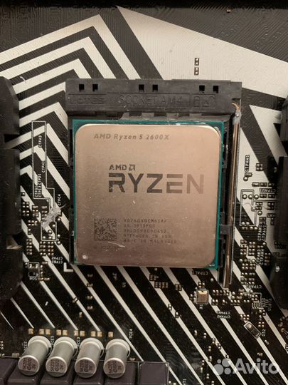 Материнская плата b350 c процессором ryzen 5 2600x