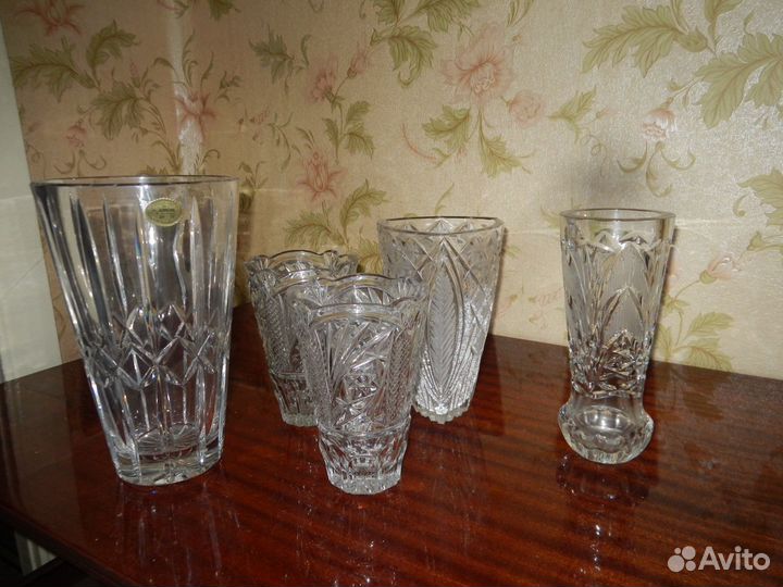 Хрустальные вазы