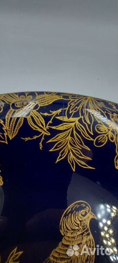 Блюдо золотые птицы Jlmenau graf VON henneberg