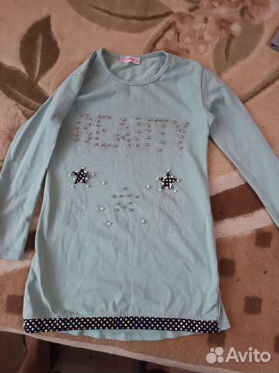 Пиджак и лонгслив для девочки