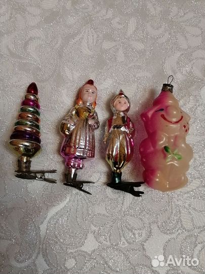 Елочные игрушки СССР