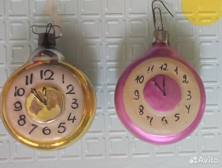 Елочные игрушки СССР