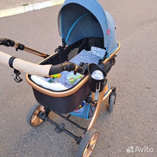 Коляска 2 в 1 бу