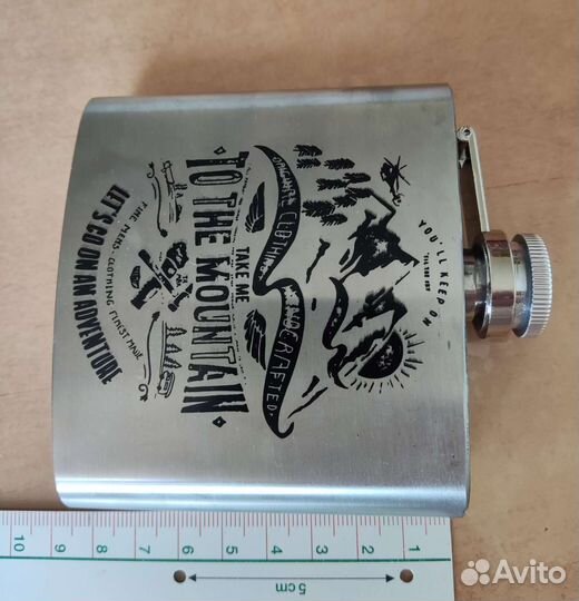 Фляжка из нержавейки