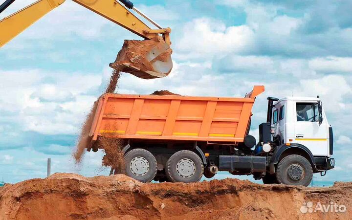 Песок 0-2 0-3 0-4 /1кл /2кл с доставкой