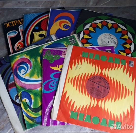 Виниловые пластинки 80-х