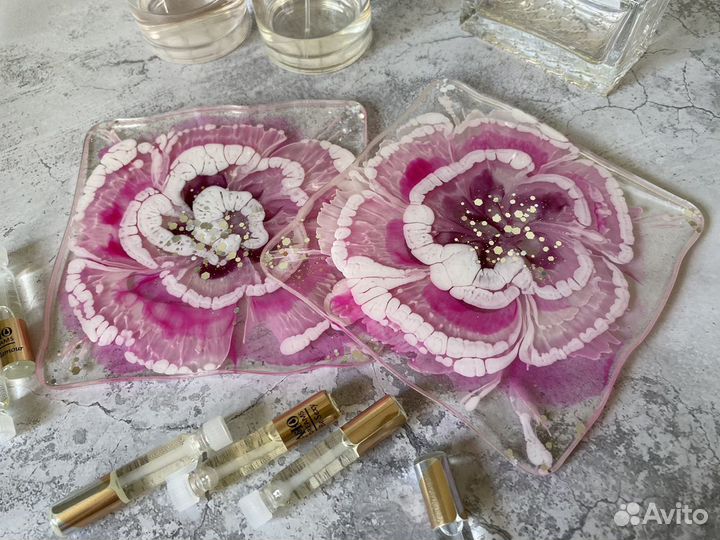 Подстаканники / подставка. эпоксидная смола