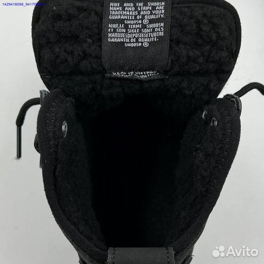 Ботинки Nike Air Force 1 Duckboot (с мехом) (Арт.57673)