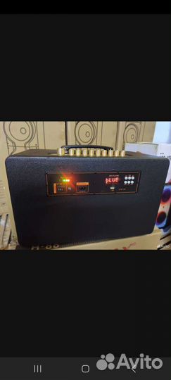 Ronamax H-88 Блютуз колонка + 2 радио микрофона