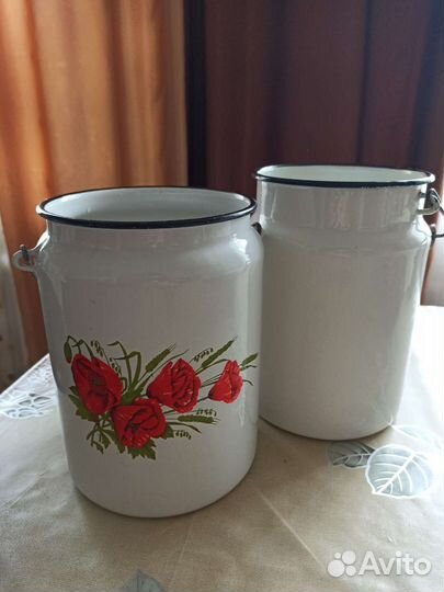 Бидон эмалированный СССР