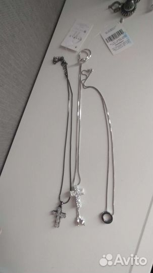 Продам украшения из серебра