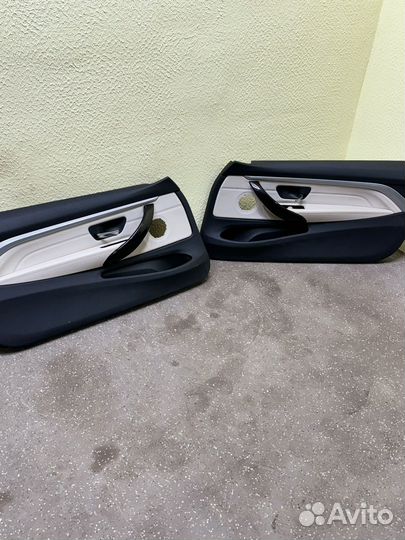 BMW F33 дверные карты идеал