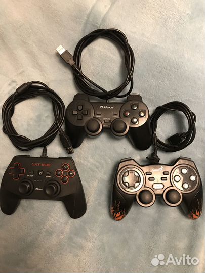 Джостики на sony playstation 3 проводные