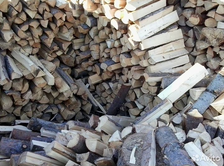 Дрова березовые колотые