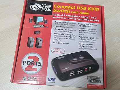 KVM переключатель Tripp Lite B004-VUA2-K-R