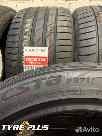 Kumho Ecsta PS71 275/40 R20 и 315/35 R20 106Y