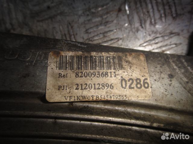 Блок управления двигателем Kangoo (08) 1.6 K7M750