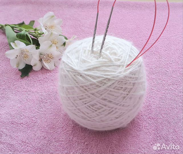 Пряжа из пуха кролика