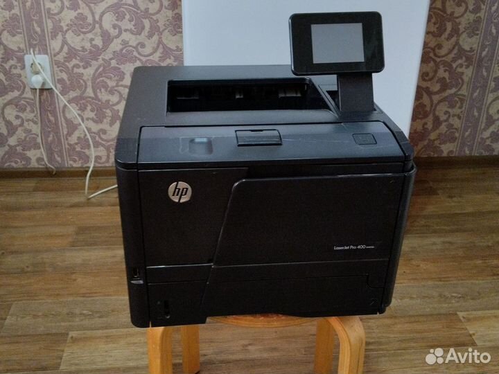 Принтер лазерный, чёрно белый hp Laser Jet Pro 400