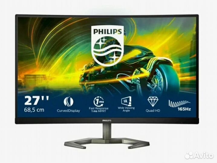 Игровой изогнутый Монитор Philips 27