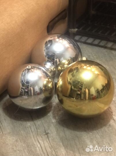 Новогорие шары большие