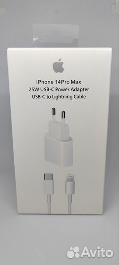 Зарядка на iPhone 25W