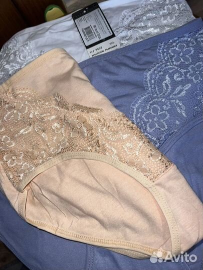 Женские трусики, хлопок премиум 3шт