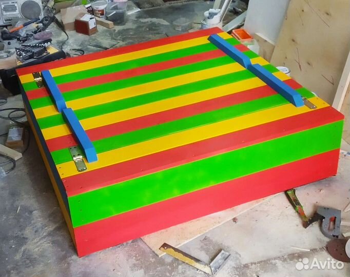 Песочница с крышкой