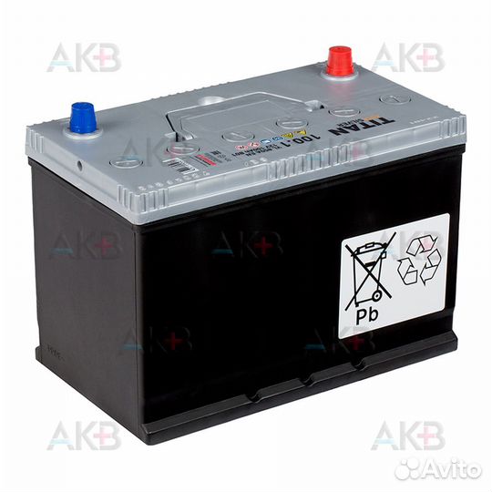 Аккумулятор автомобильный Titan Asia Silver 100L