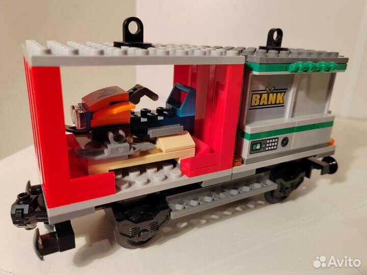 Лего вагон + погрузчик
