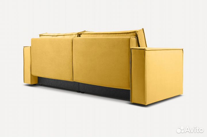 Диван Лофт Velvet Yellow