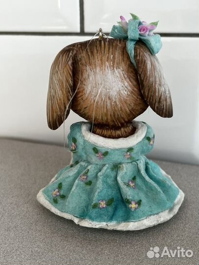 Ватные елочные игрушки