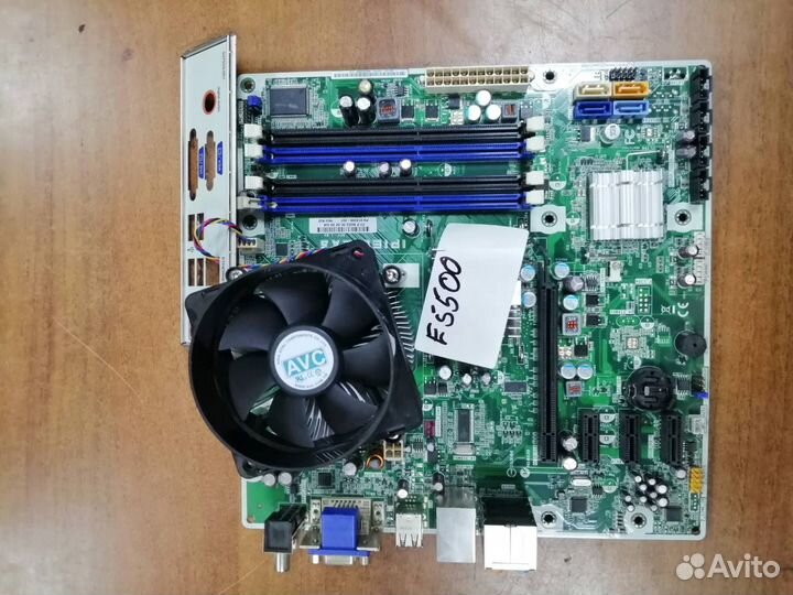 Материнская плата S775 HP ipiel-LA3, G41 + проц