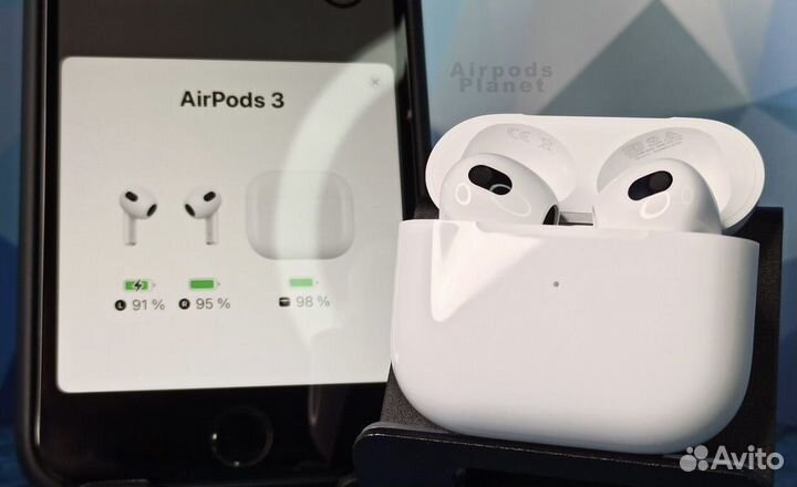 Беспроводные наушники apple airpods 3