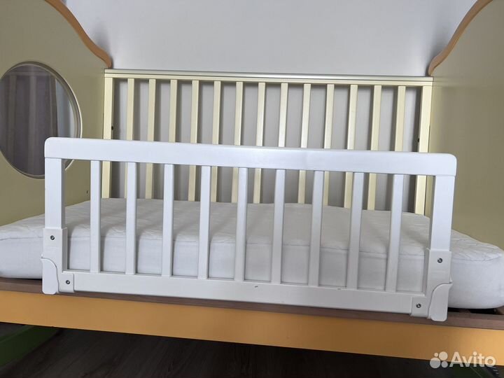 Бортики на кроватку дерево